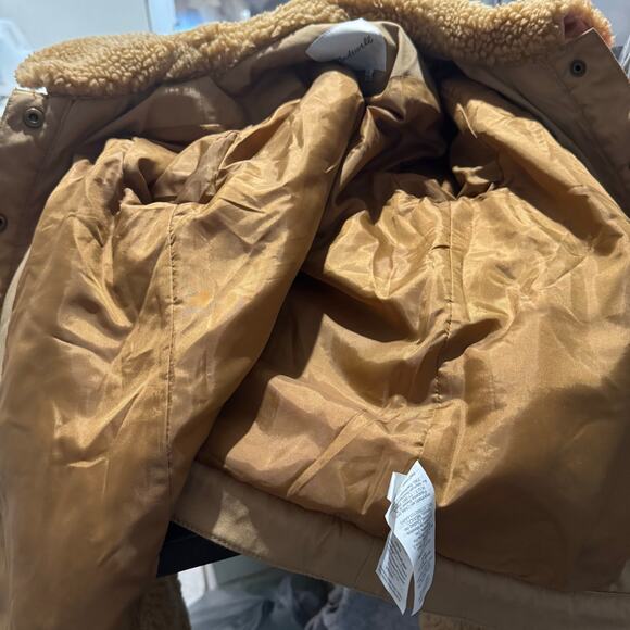 Madewell Tan Sherpa Jacket - Picture 5 of 9